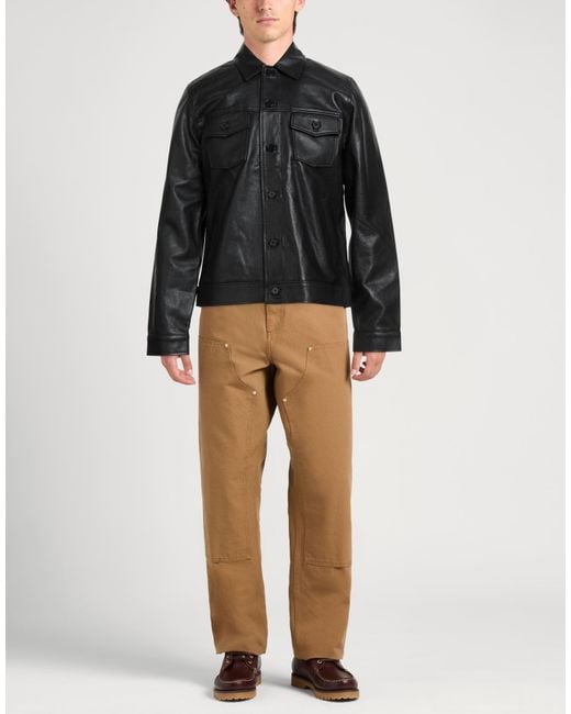 Officine Generale Black Jacket for men