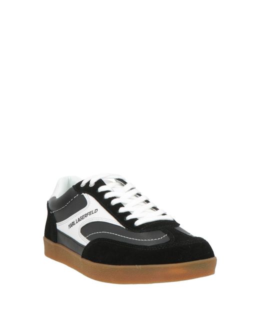 Karl Lagerfeld Black Sneakers for men