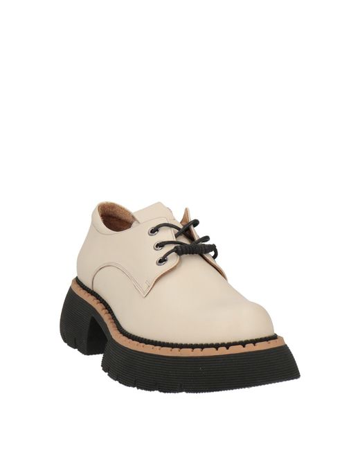 Cerruti 1881 Natural Lace-Up Shoes Leather
