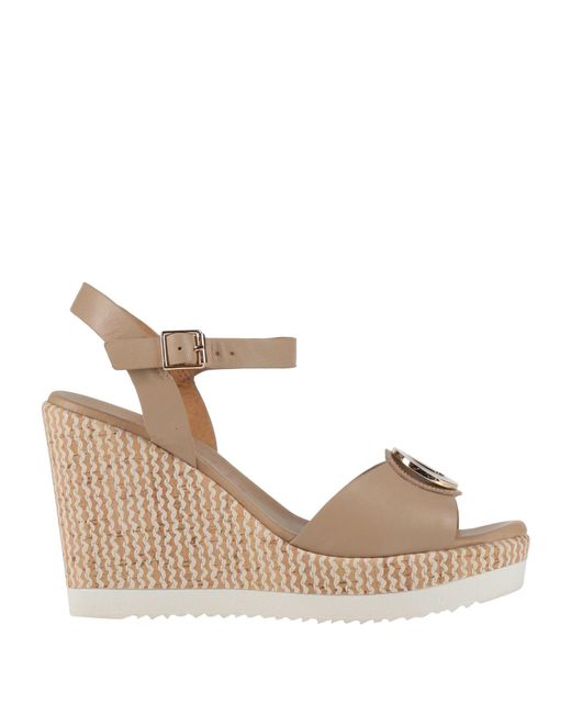 Repo Natural Sandals Leather