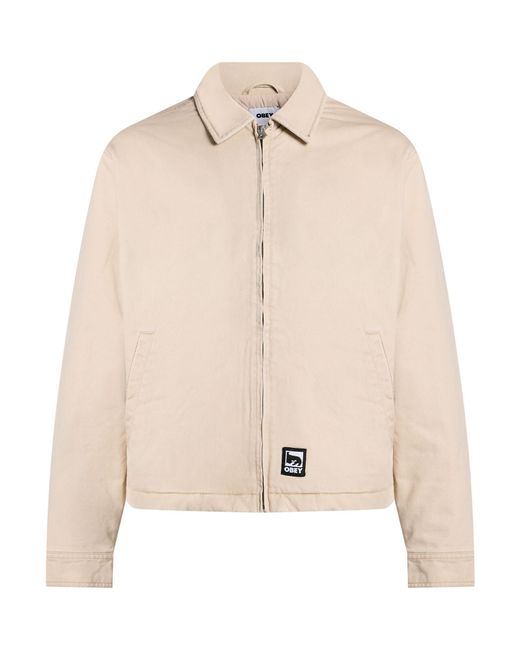 Obey Natural Jacket for men