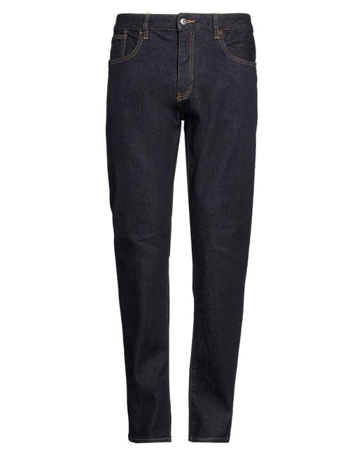 ARMANI EXCHANGE Blue Jeans Cotton, Elastane for men