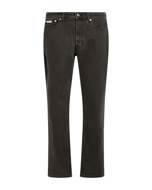 Calvin Klein Gray Jeans Cotton, Recycled Cotton, Elastane for men