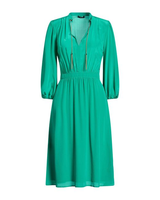 Liu Jo Green Midi Dress