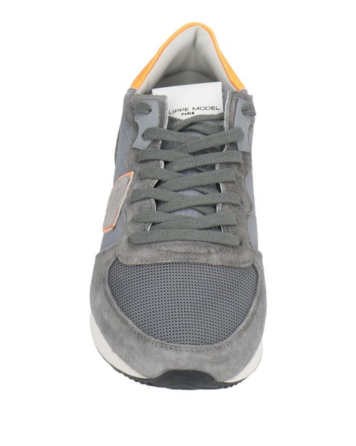Philippe Model Gray Trainers for men