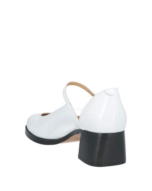 A.P.C. White Pumps