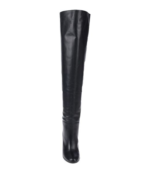 Maje Black Boot Soft Leather