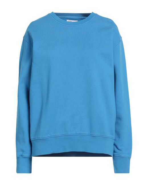 COLORFUL STANDARD Blue Sweatshirt