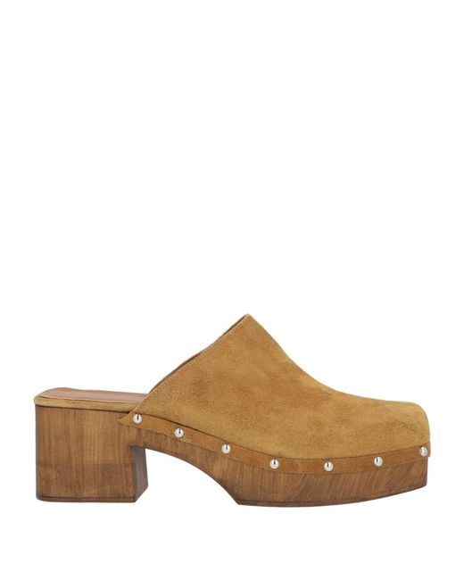 Copenhagen Shoes Brown Mules & Clogs