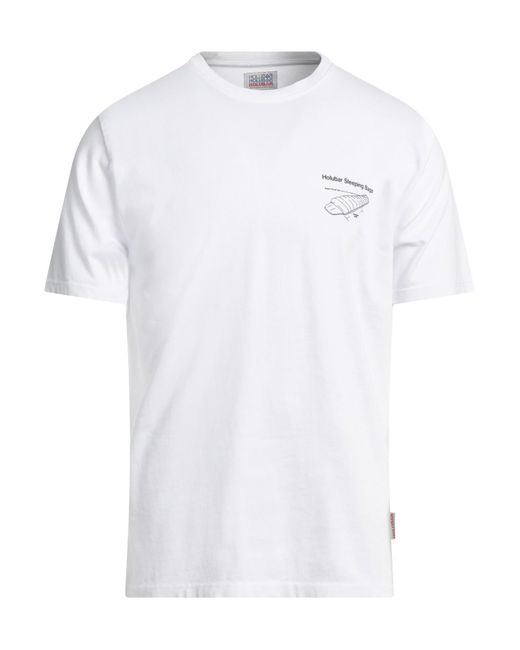 Holubar White T-shirt for men