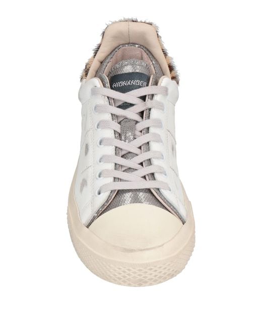 HIDNANDER White Trainers