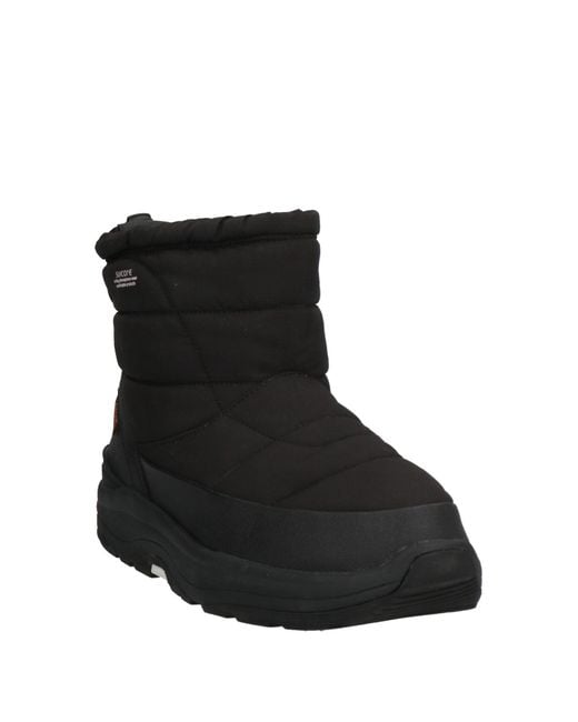Suicoke Black Ankle Boots for men