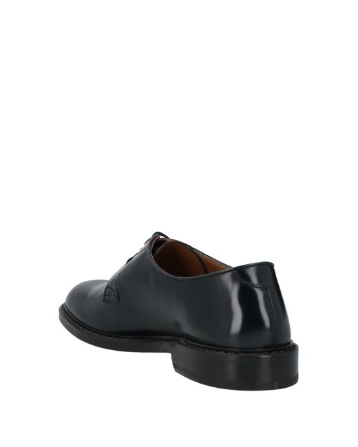 Doucal's Black Lace-up Shoes for men