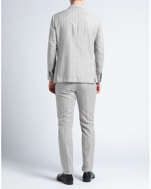 Barba Napoli Gray Suit for men