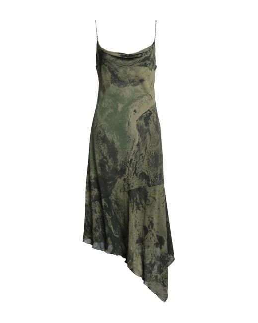 DIESEL Green Midi-Kleid