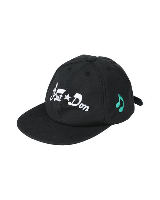 Just Don Black Hat for men