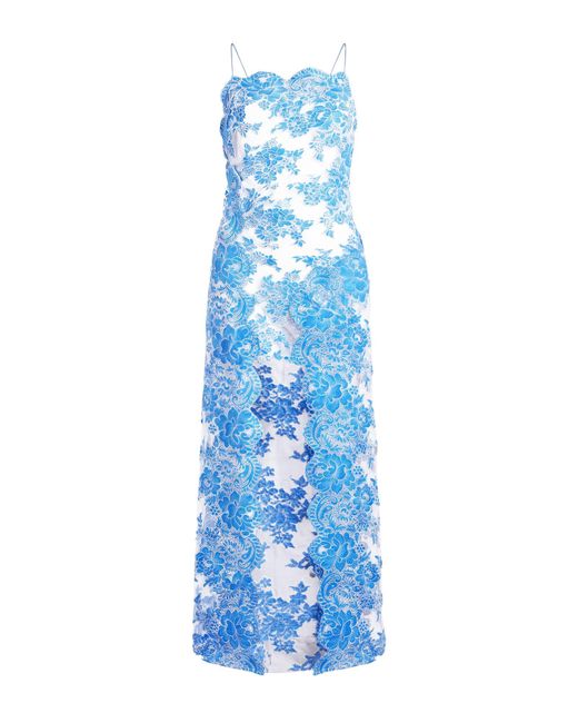 Christopher Esber Blue Maxi Dress