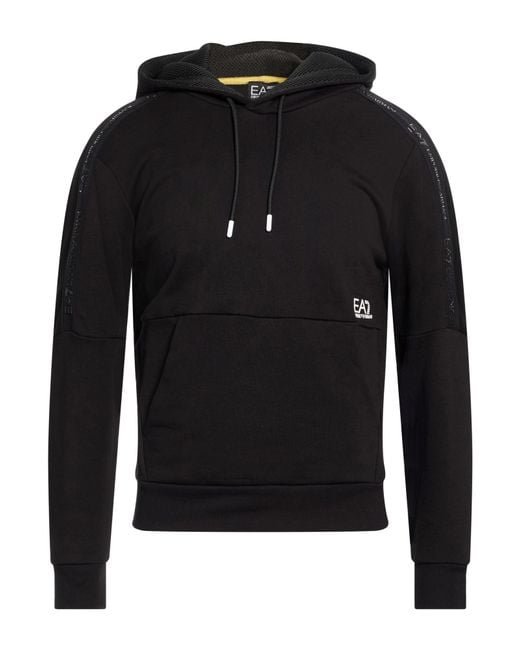EA7 Black Sweatshirt for men