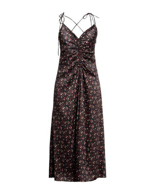 Sandro Purple Midi Dress