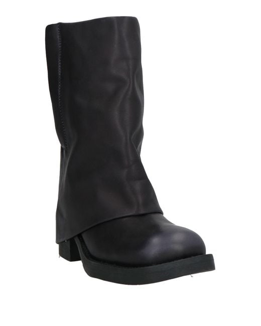 Ash Black Ankle Boots