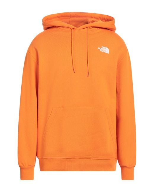 The North Face Orange Sweatshirt for men
