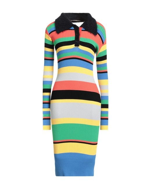 ANDERSSON BELL Blue Midi Dress