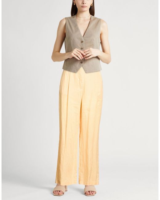 Erika Cavallini Semi Couture Natural Pants