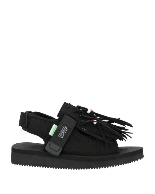 Suicoke Black Sandals