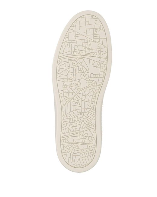 Blauer White Sneakers Leather for men