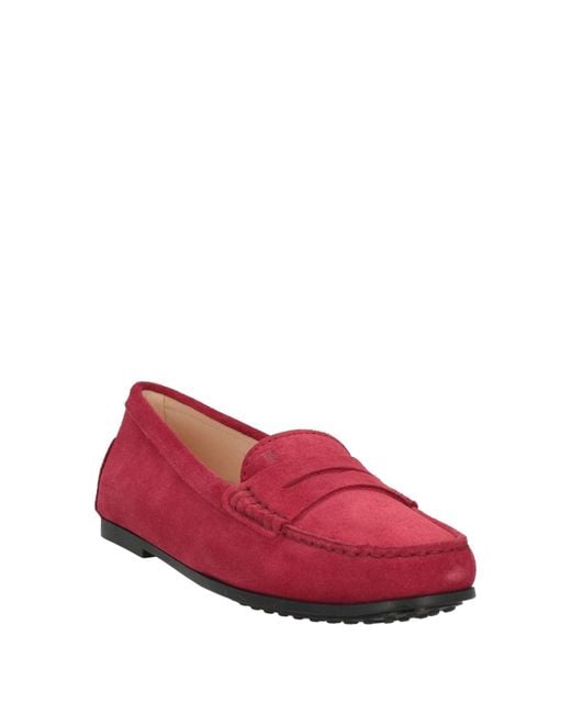Tod's Red Loafer