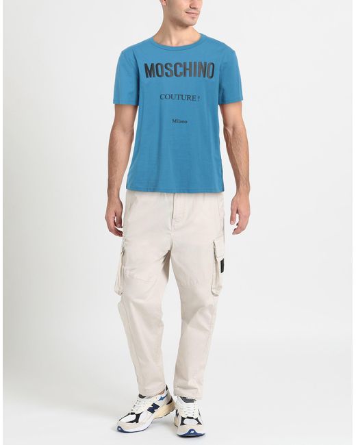 Moschino T-shirts in Blue für Herren