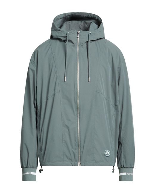 ARMANI EXCHANGE Blue Jackets for men