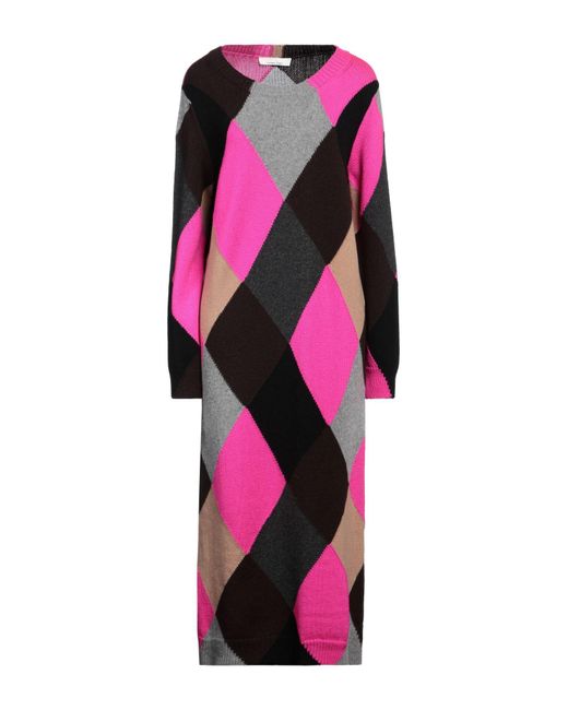 Liviana Conti Pink Midi Dress