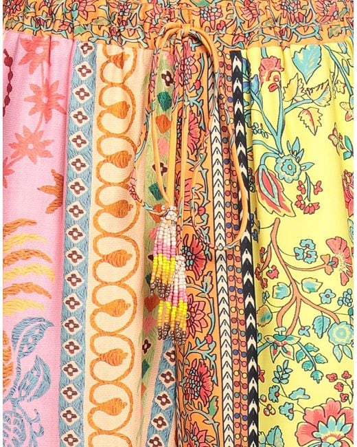 Farm Rio Orange Pants Viscose