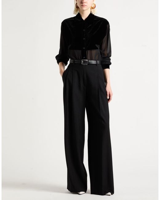Tom Ford Black Shirt Silk, Elastane