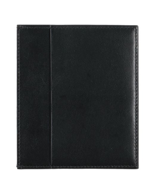 Jil Sander Black Cardholder Calfskin for men