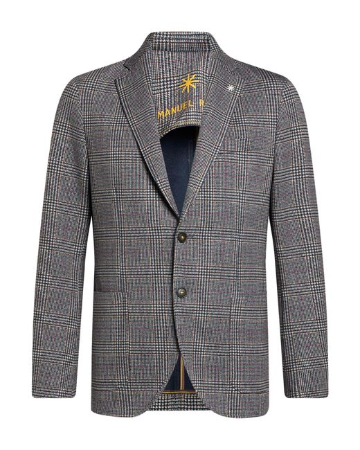 Manuel Ritz Gray Blazer for men