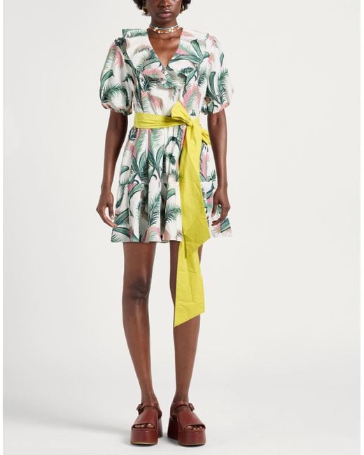 Maison Kitsuné White Mini Dress