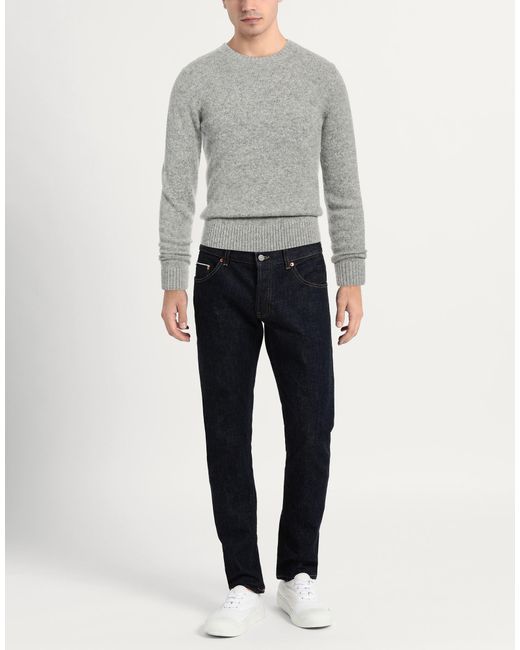 Manipur Gray Sweater Cotton, Alpaca Wool, Polyamide, Wool, Elastane for men