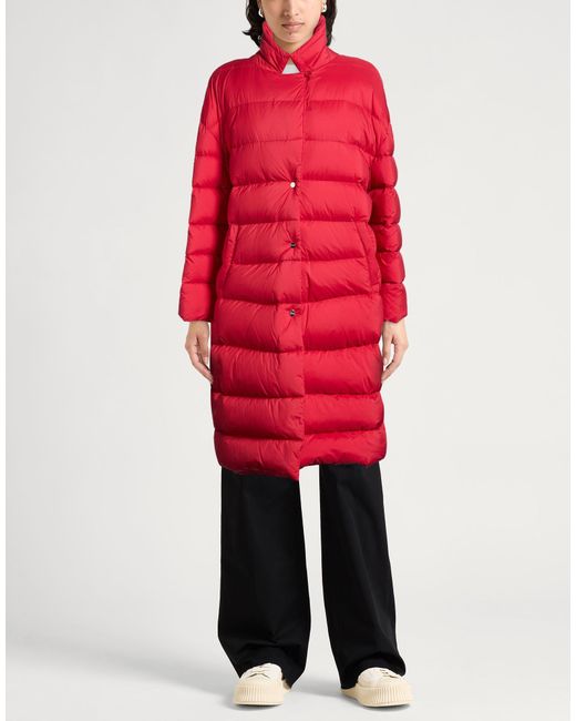 Herno Red Globe Puffer Polyamide, Polyurethane