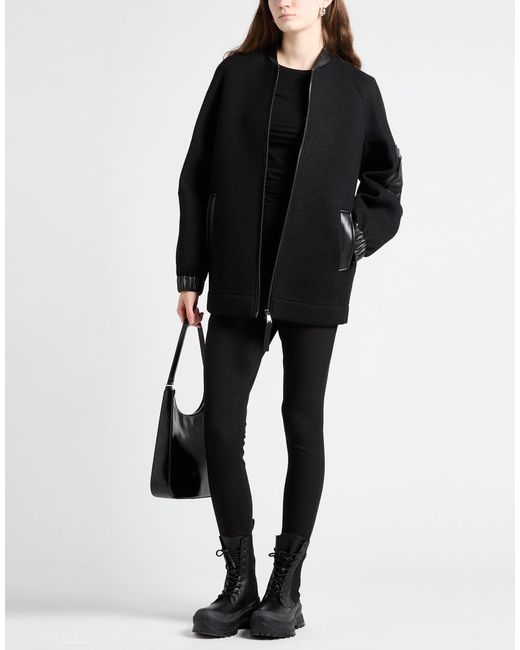 Max Mara Black Leisure Jacket Wool, Polyester