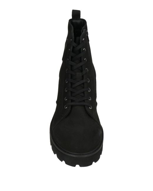 Blauer Black Ankle Boots Leather for men