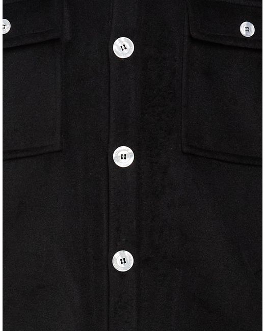 FAMILY FIRST Black Jacket Polyester, Viscose for men