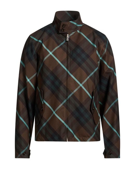 Burberry Black Jacket Cotton for men