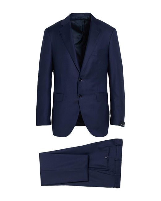 SCABAL® Blue Suit Super 140S Wool for men