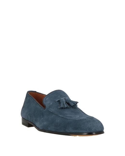 Doucal's Blue Loafers for men