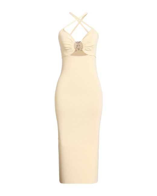 Patrizia Pepe Natural Midi Dresses