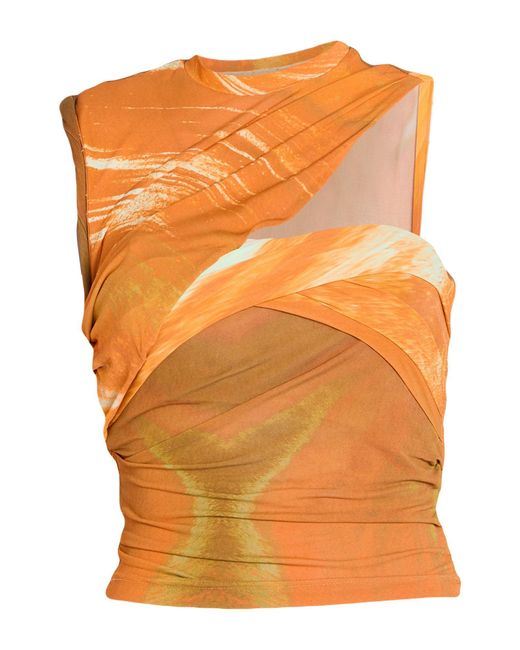 Jonathan Simkhai Orange Top