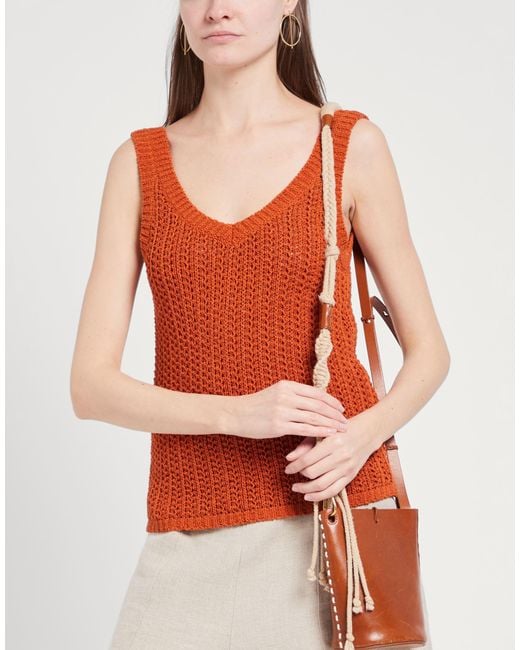 Max Mara Orange Top