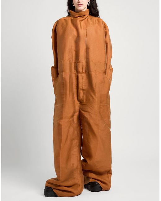 Rick Owens Orange Jumpsuit